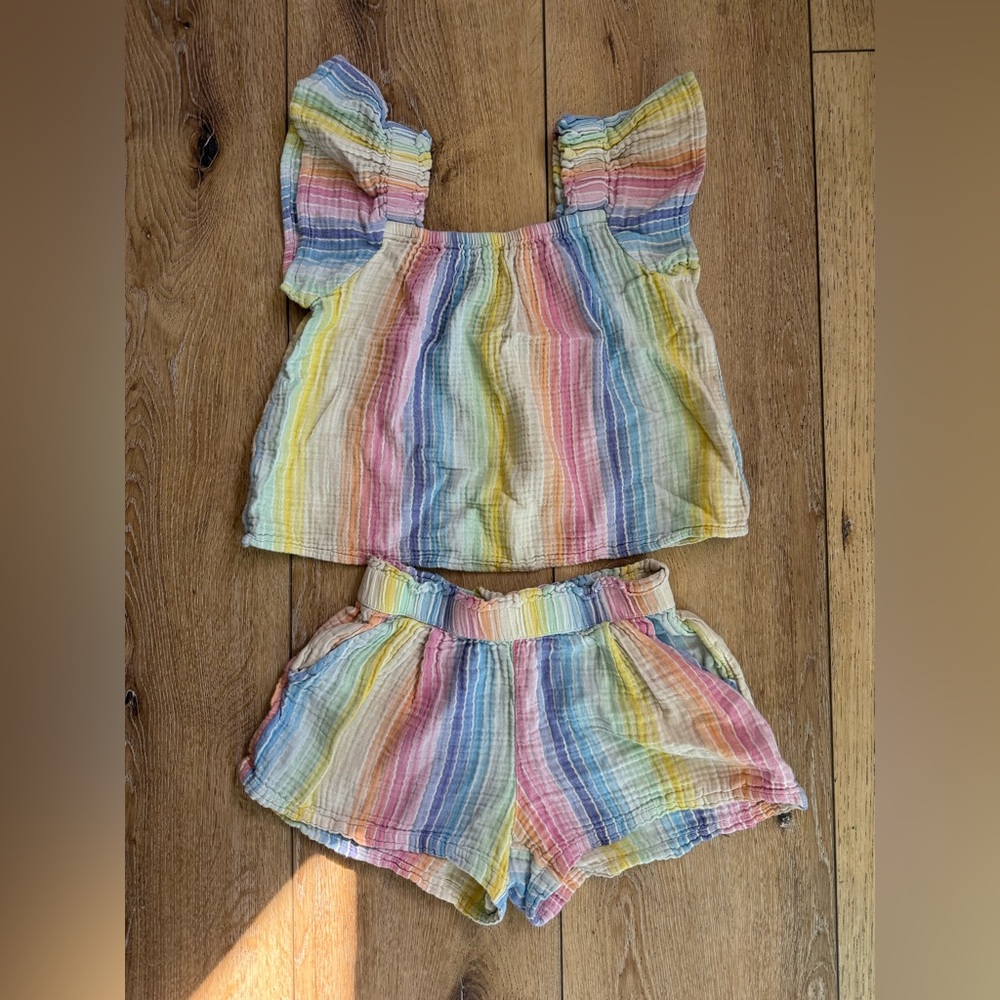 Girls Bundle 6/7 spring dresses summer outfits